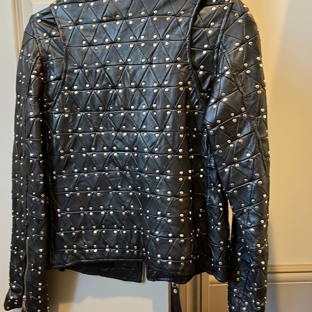 Coolest, Studded , Leather Jacket - image 2